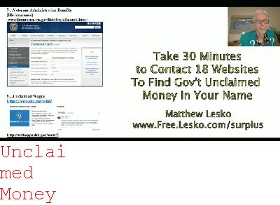 unclaimed Money Idaho